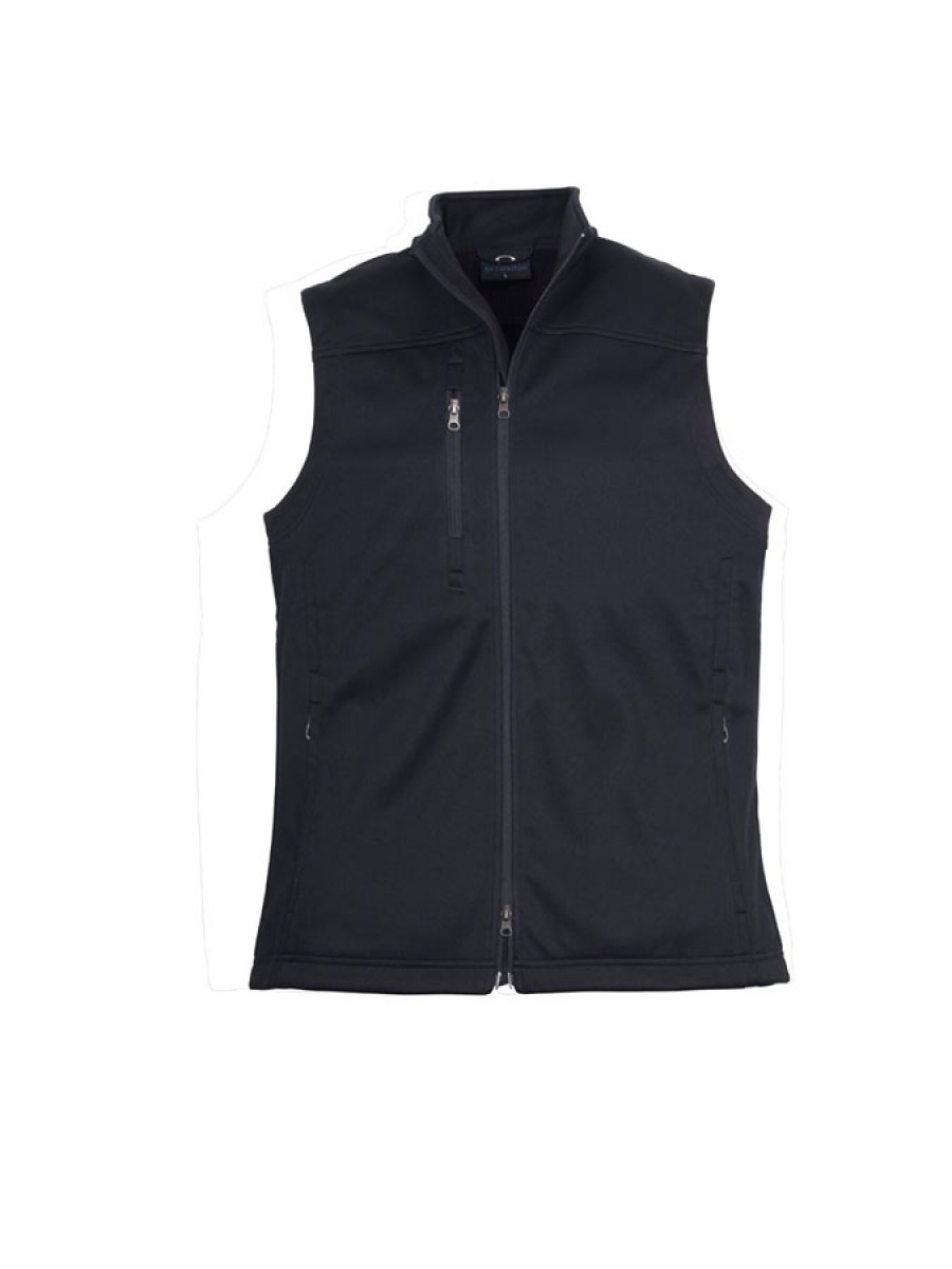 Ladies BIZTECH Plain Soft Shell Vest - Southern Monograms