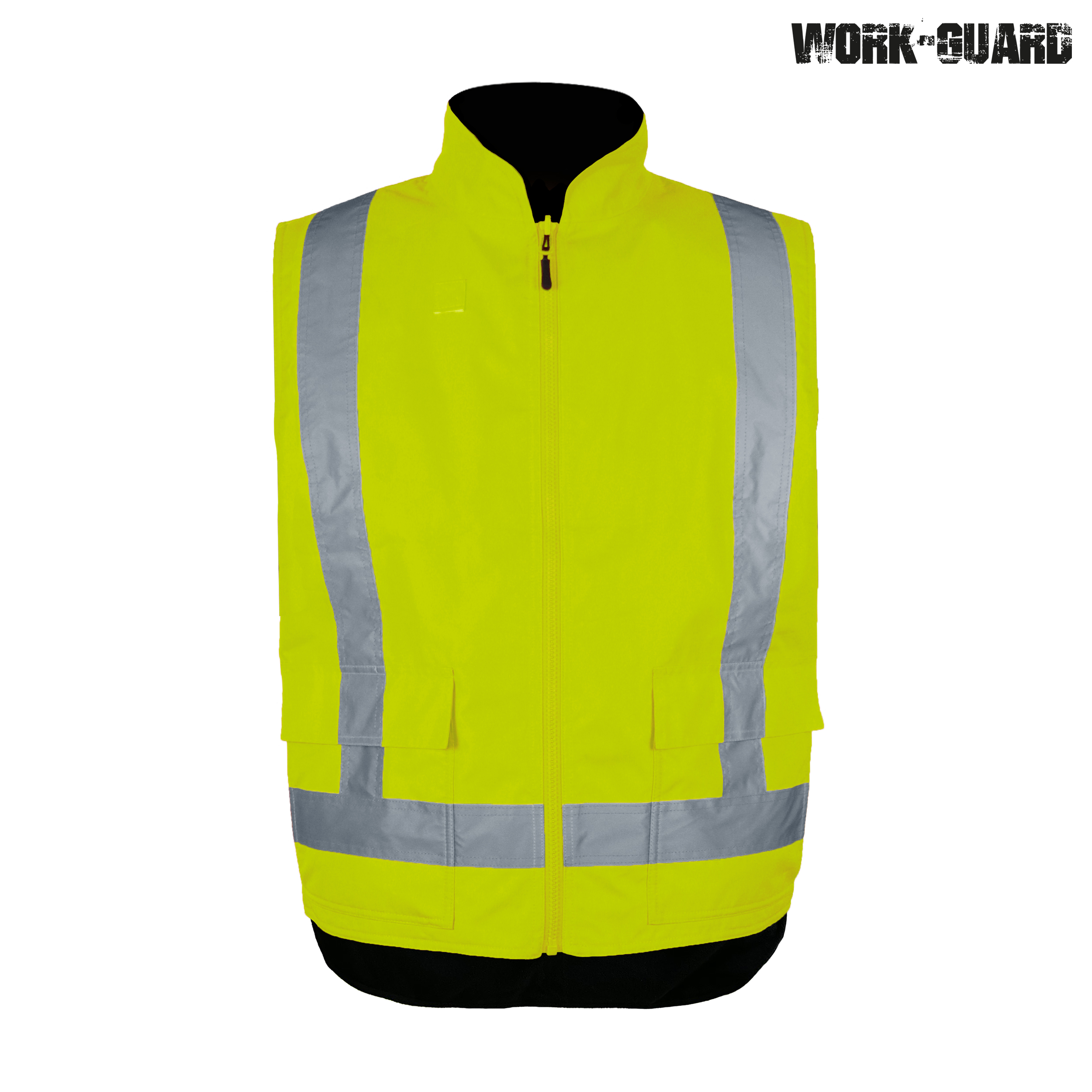 Work-Guard Rev. Fleece Lined Safety Vest | Southern Monograms