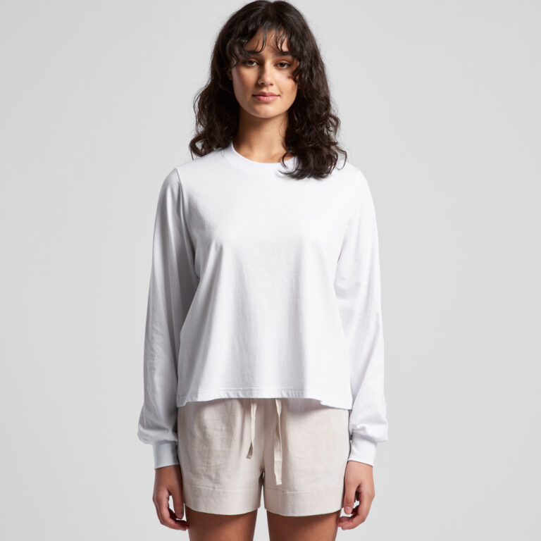 Wo's Soft L/S Tee - 4078 - Image 2