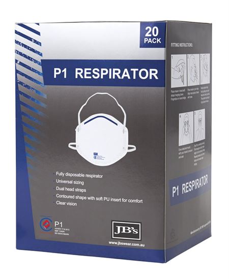 JB's P1 RESPIRATOR (20PC)