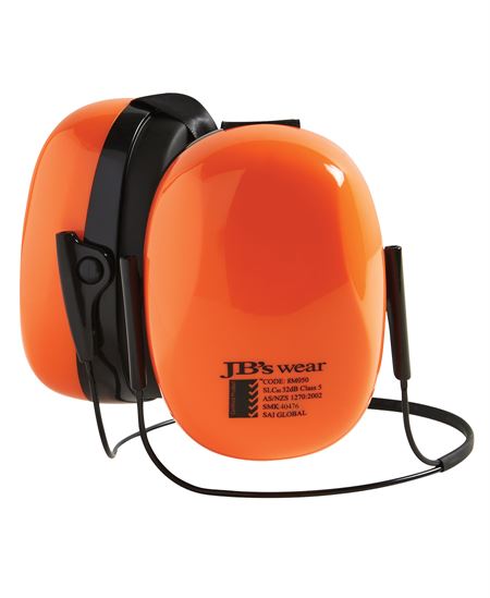 JB's 32dB SUPREME EAR MUFF WITH NECK BAND