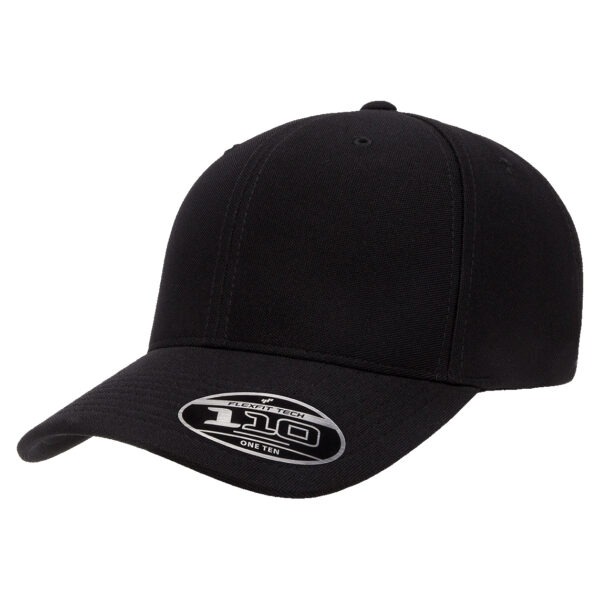 Flexfit 110® Cool & Dry Mini Pique Cap - Black