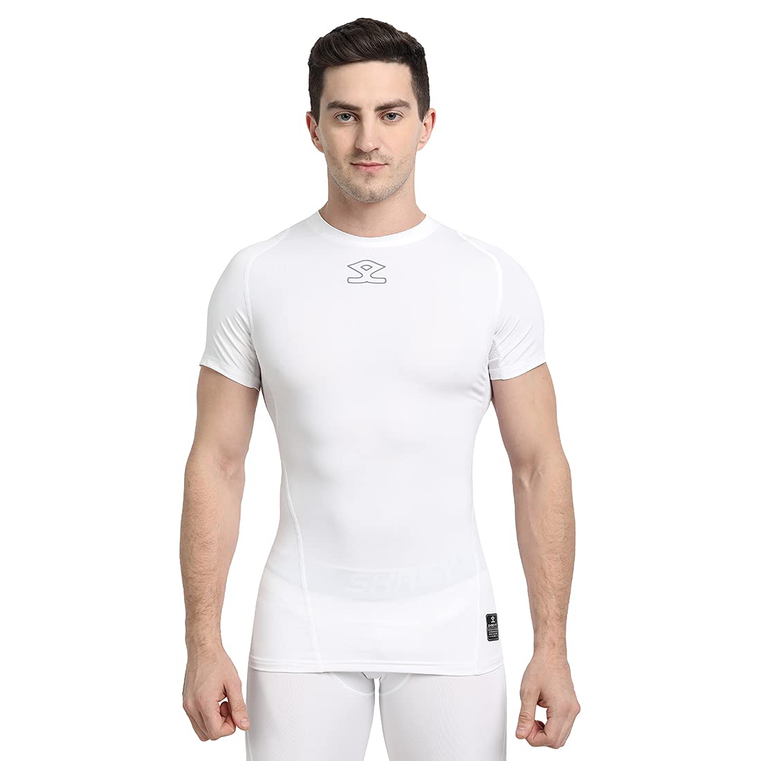 Baselayer Short Sleeve Top - White