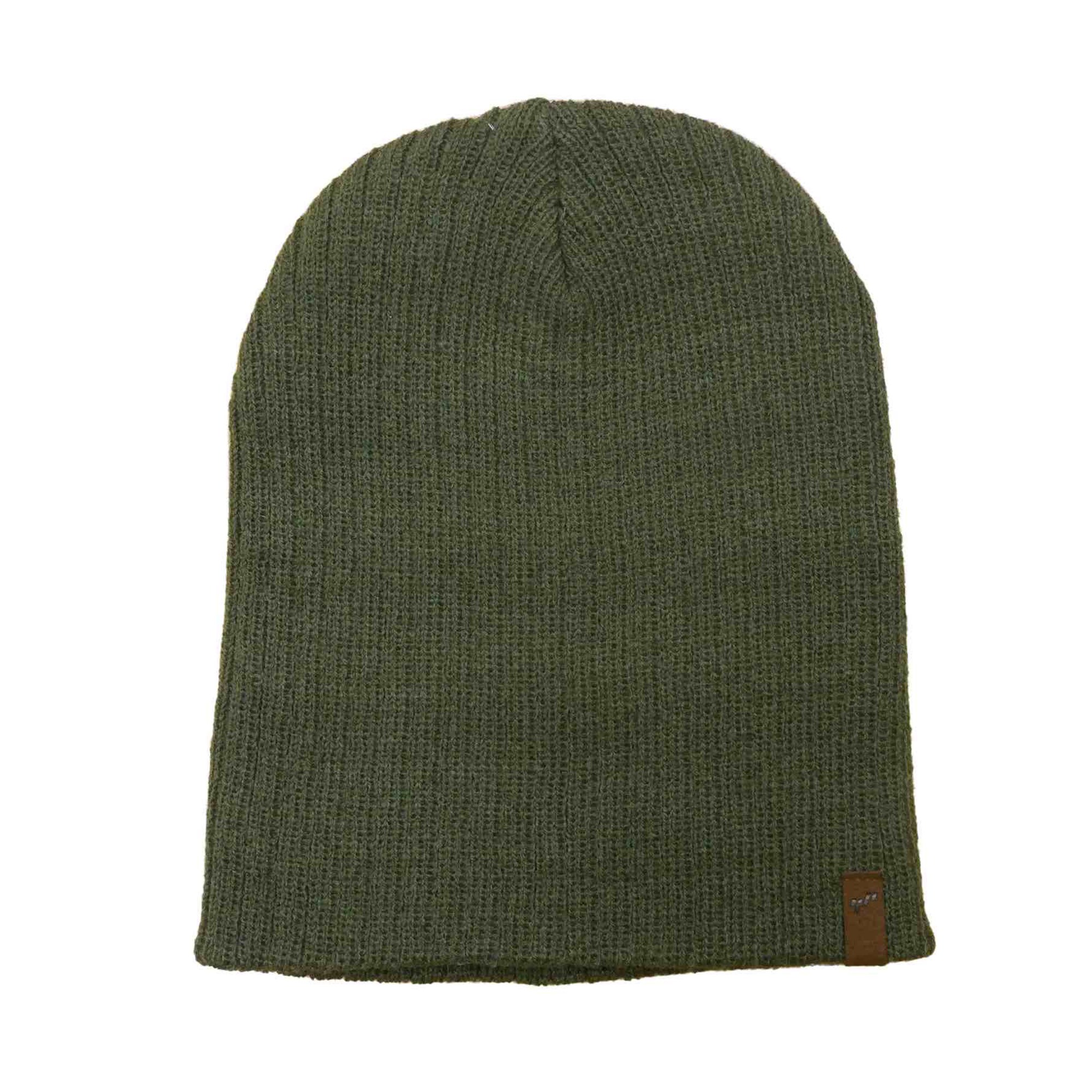 Rib Beanie - Green Tea