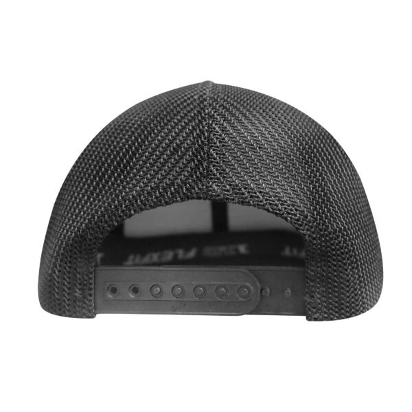 Recycled Mesh Trucker Cap - Black/Black