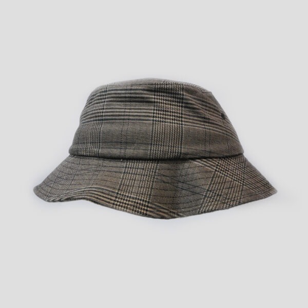 Bucket Hat - Brown Tartan