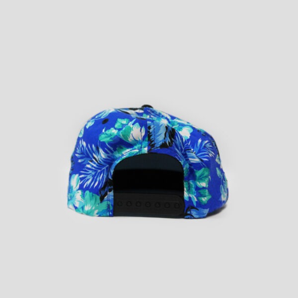 Crown Floral - Blue/Black