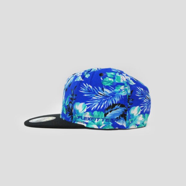 Crown Floral - Blue/Black