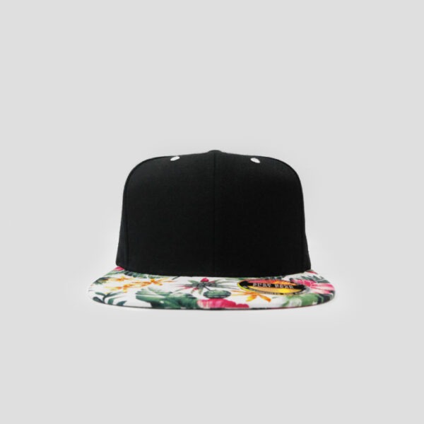 Floral Peak - Black/White