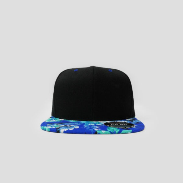 Floral Peak - Black/Blue