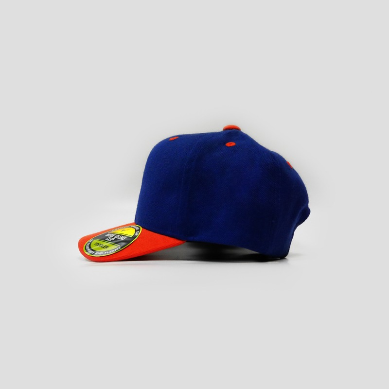 Woolblend - Toddler - Two Tone - Royal/Orange