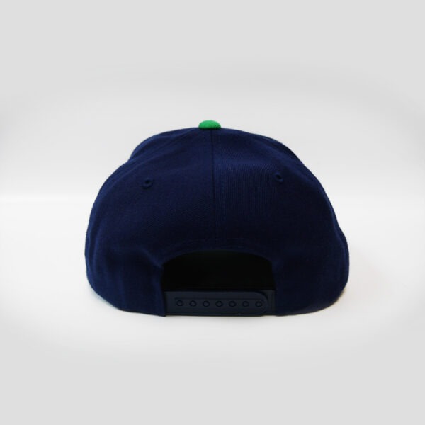 Woolblend - Navy/Green