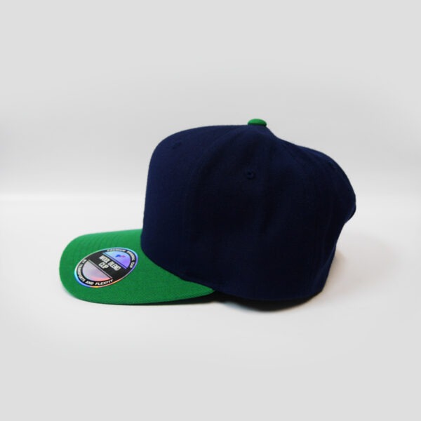 Woolblend - Navy/Green