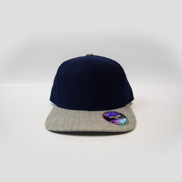 Woolblend - Navy/Grey Marle