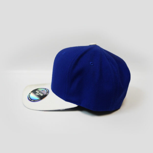 Woolblend - Royal/White