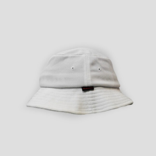 Pique Mesh Bucket - White