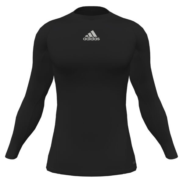 Techfit Longsleeve Compression Top - Black