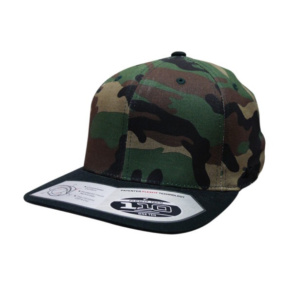 110 Camo/Black Flat Peak