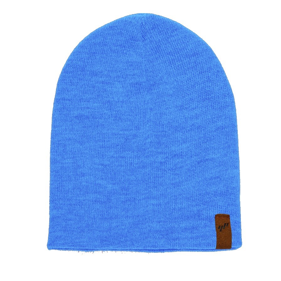 Rib Beanie - Caroline Blue