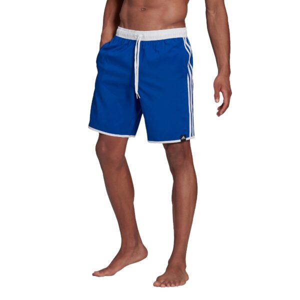 3-Stripes Swim Shorts - Royal / White