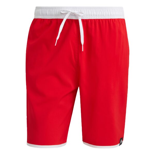 3-Stripes Swim Shorts - Scarlet