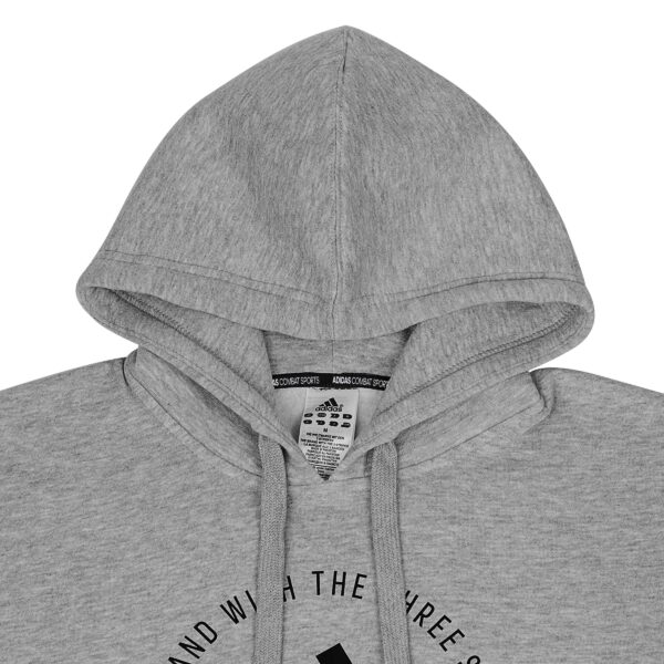 Combat Sports Hoody - Heather Grey/Black