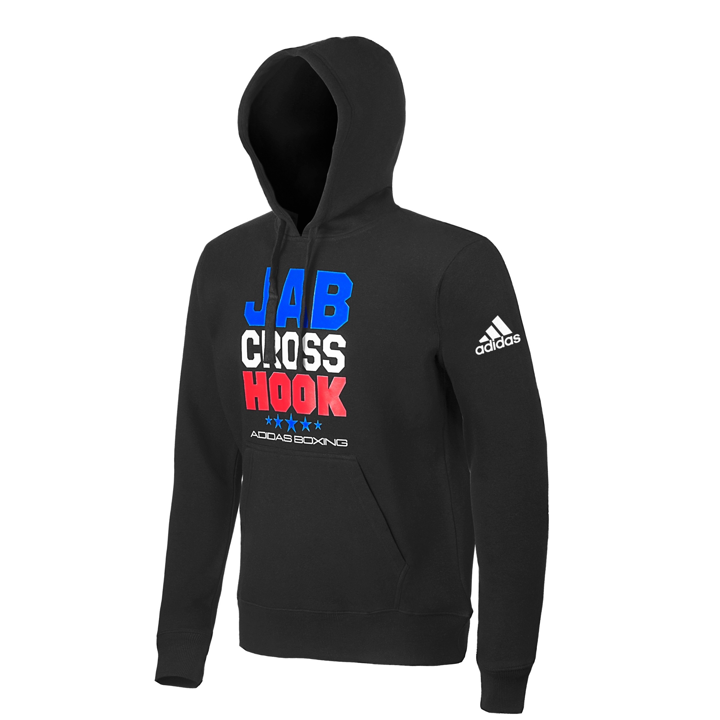 Jab Cross Hook Hoody - Black/White