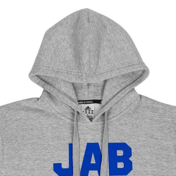 Jab Cross Hook Hoody - Heather Grey/Black