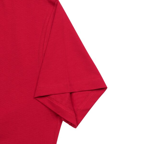 Combat Sports Vertical Tee - Vivid Red/Black