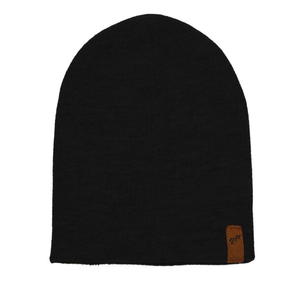 Rib Beanie - Black