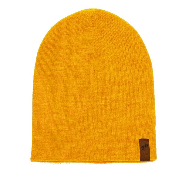 Rib Beanie - Gold