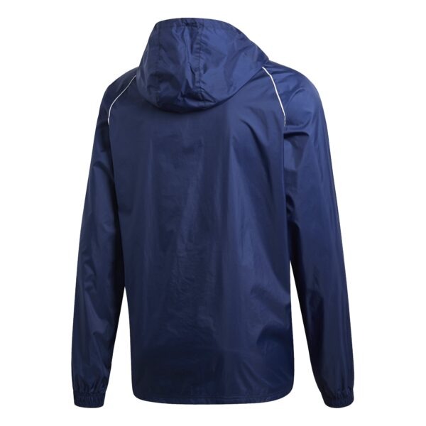 Core Adult Rain Jacket - Dark Blue/White