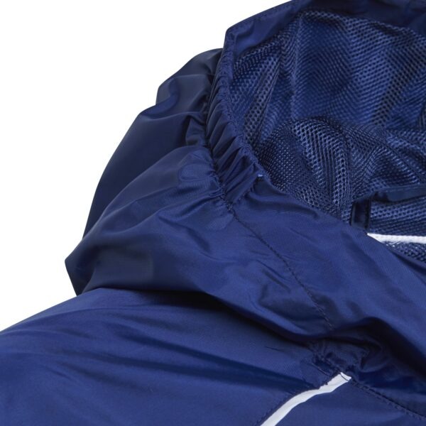 Youth Core Rain Jacket - Dark Blue/White