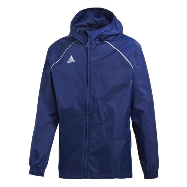 Youth Core Rain Jacket - Dark Blue/White