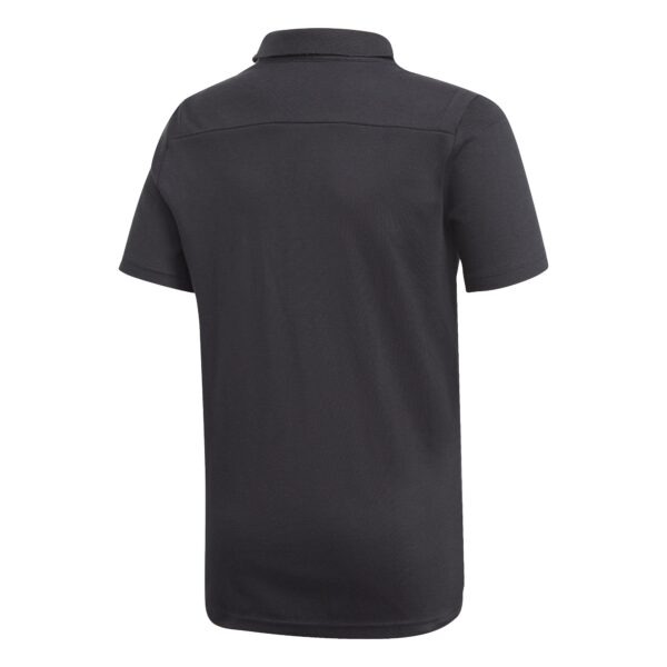 Youth Tiro Cotton Polo - Black/White