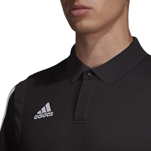 Tiro Cotton Polo - Black/White