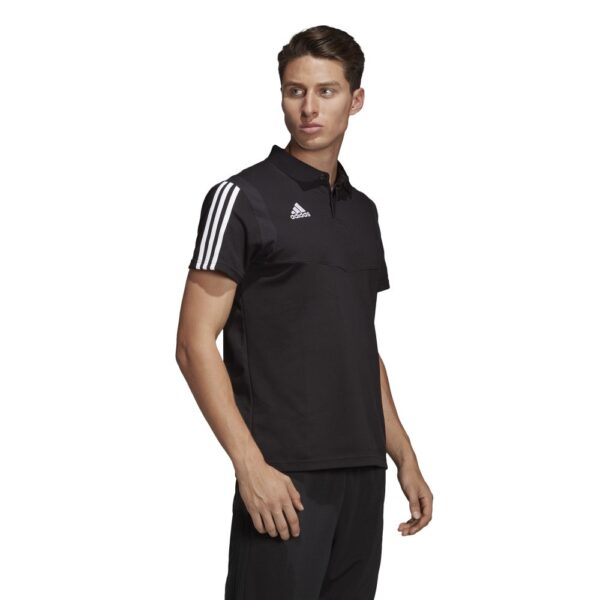 Tiro Cotton Polo - Black/White