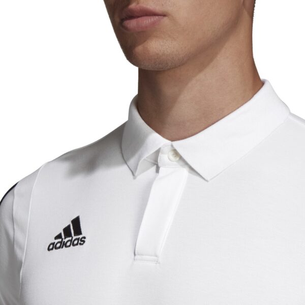 Tiro Cotton Polo - White/Black