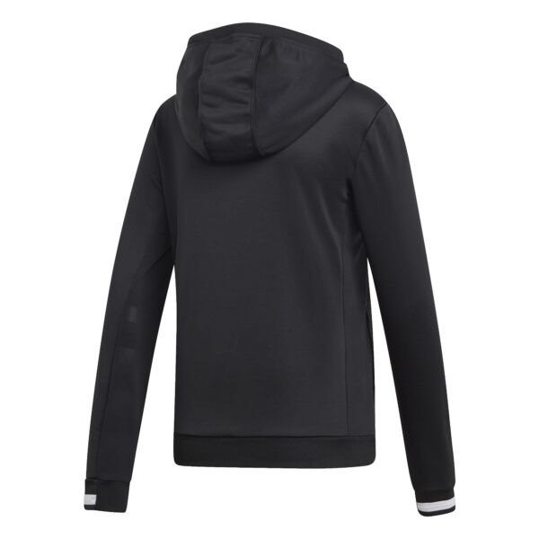 Team Womens Hoodie - Black/White