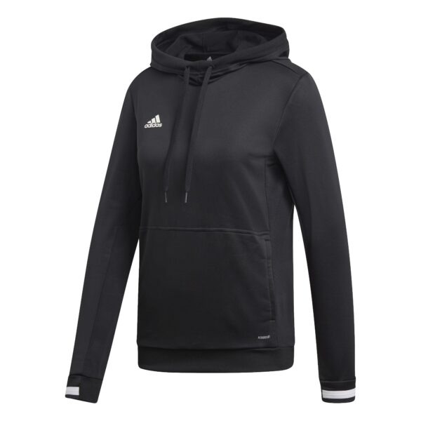 Team Womens Hoodie - Black/White