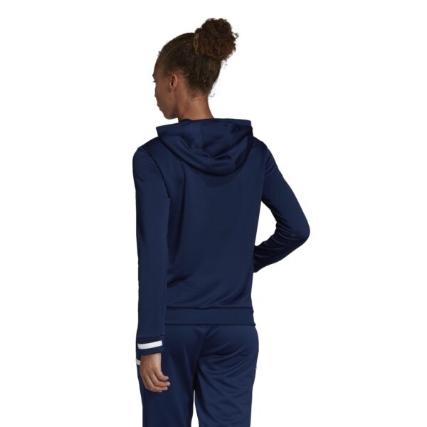 Team Womens Hoodie - Navy/White