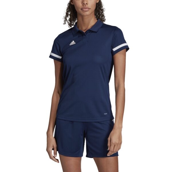 Team Womens Polo Shirt - Navy/White