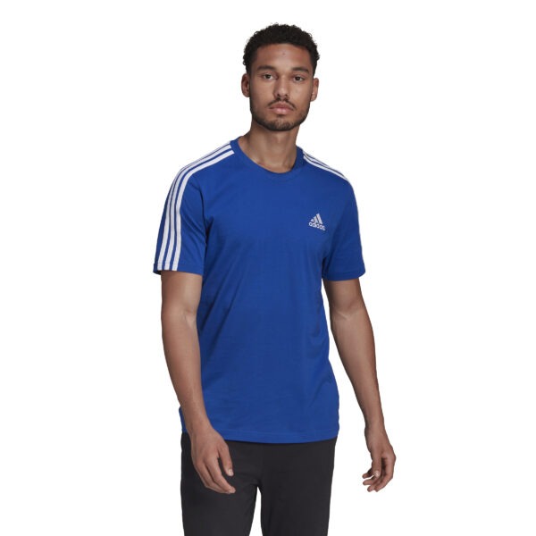 Essentials 3-Stripes Tee - Royal