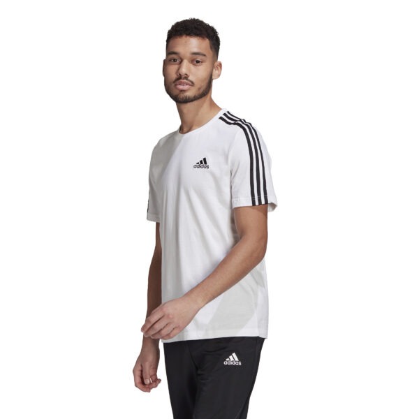 Essentials 3-Stripes Tee - White