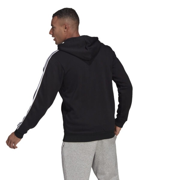 Essentials Fleece 3-Stripes Full-Zip Hoodie