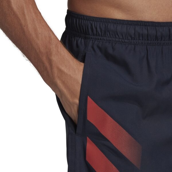 Bold 3-Stripes CLX Swim Shorts - Black / Legend In