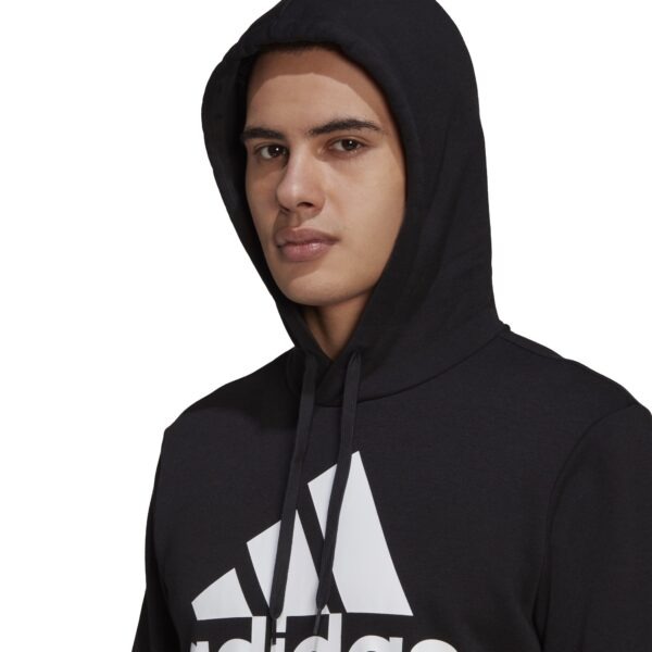 Essentials Fleece Big Logo Hoodie - Black