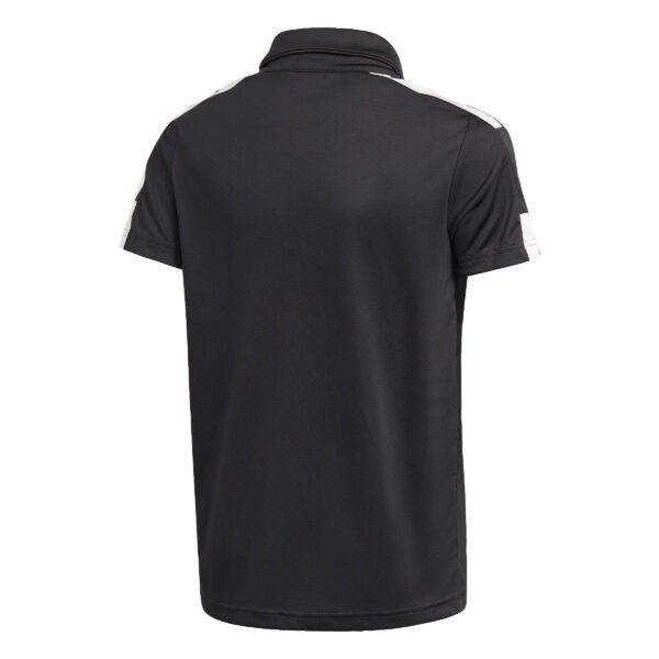 Youth Squadra Polo Shirt - Black/White