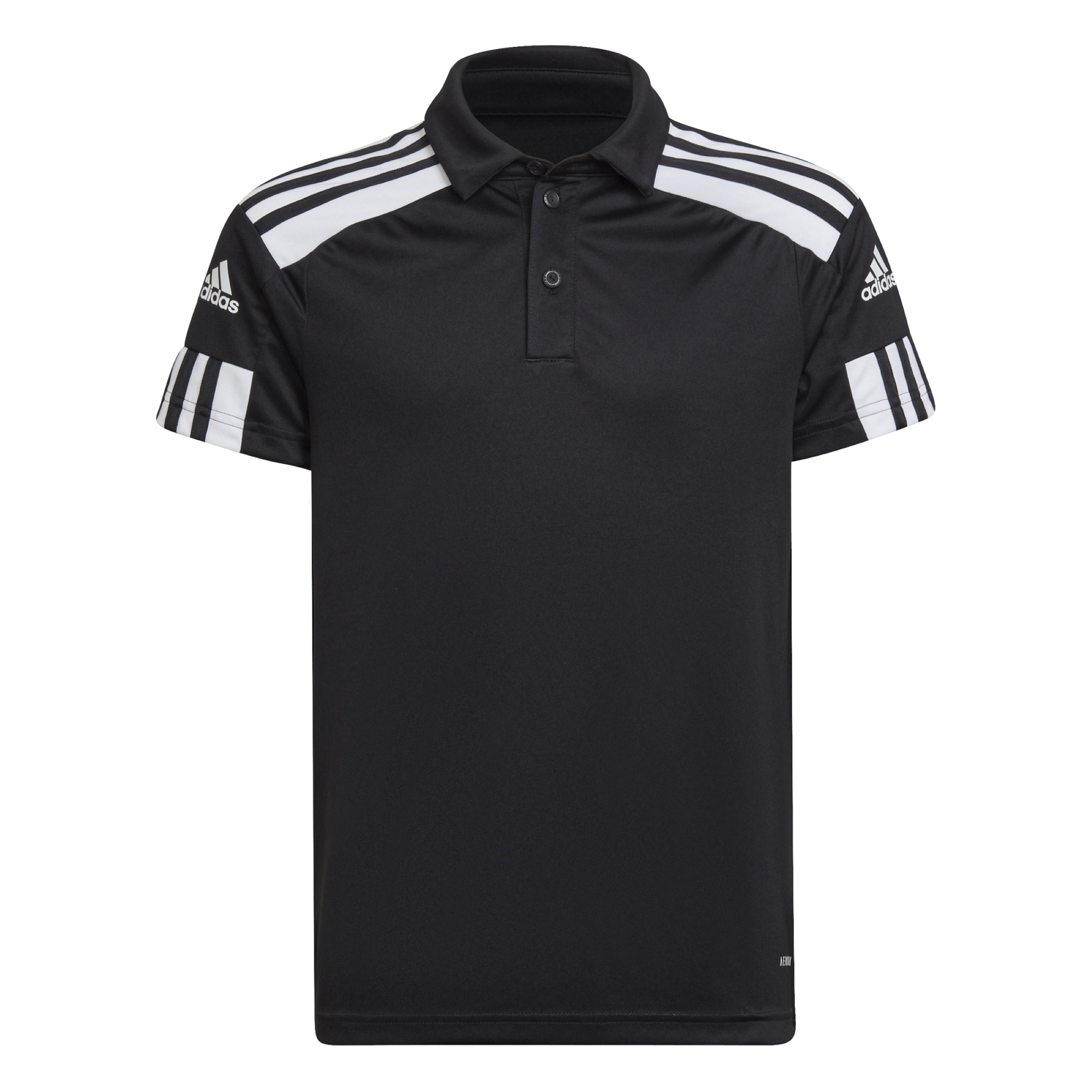 Youth Squadra Polo Shirt - Black/White