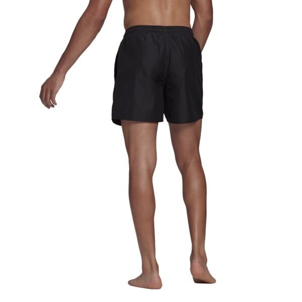 Solid Swim Shorts - Black